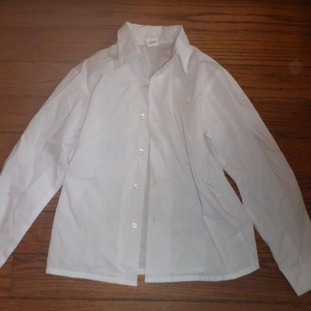 Young Boy's Cotton Blend Button Up Dress Shirt